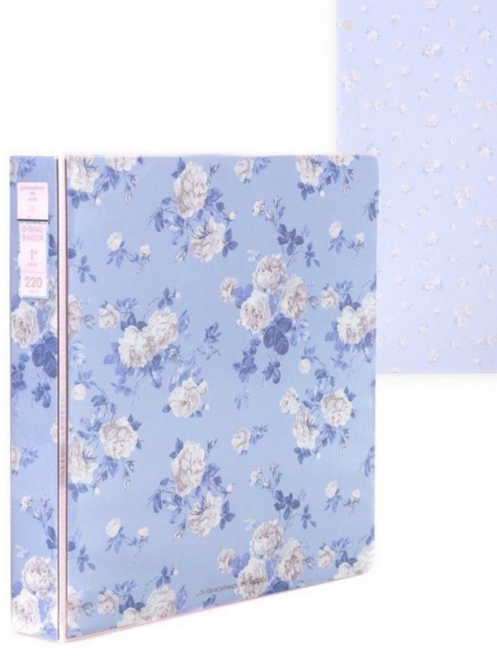 LoveShackFancy x Target - Yoobi
Everblooming Rosettes 1" Binder, 5-Tab Dividers